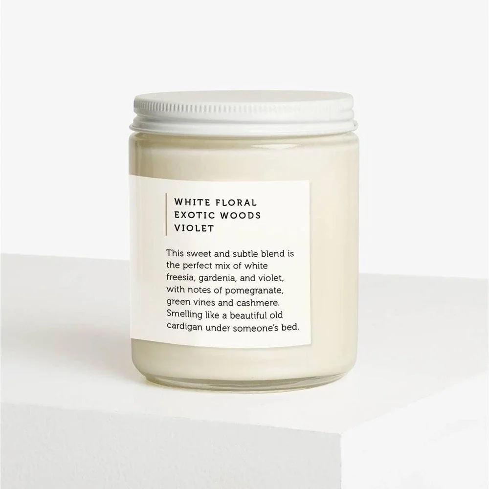 Taylor's Cardigan Soy Wax Candle: Standard